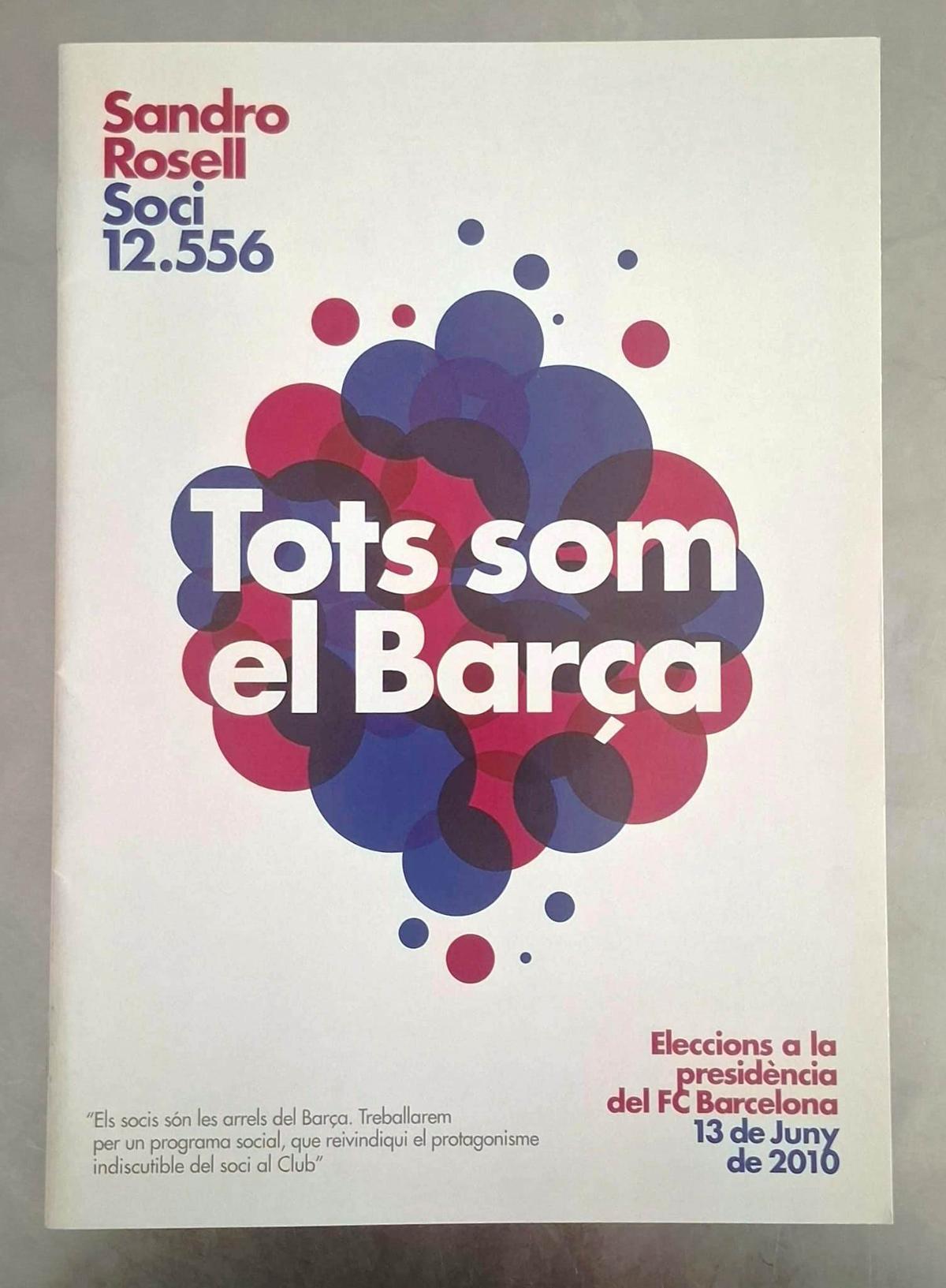 50 años de urnas en el Barça