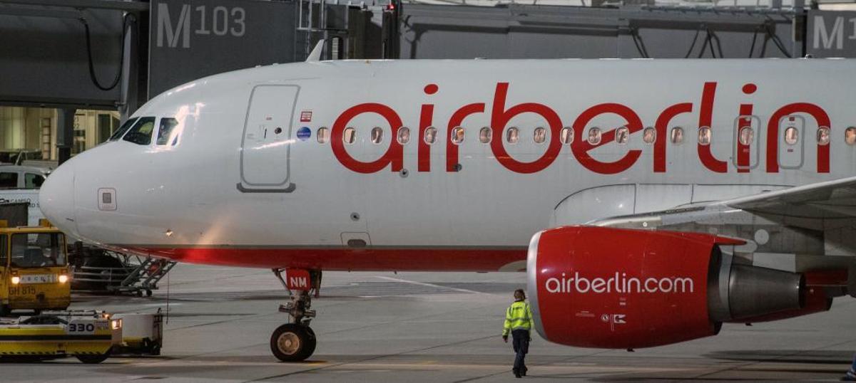 Anulado el despido de 43 trabajadores de Air Berlín.