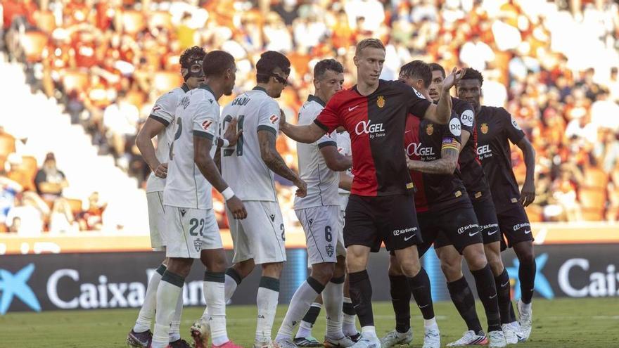 El Mallorca, mucho equipo y poco fútbol