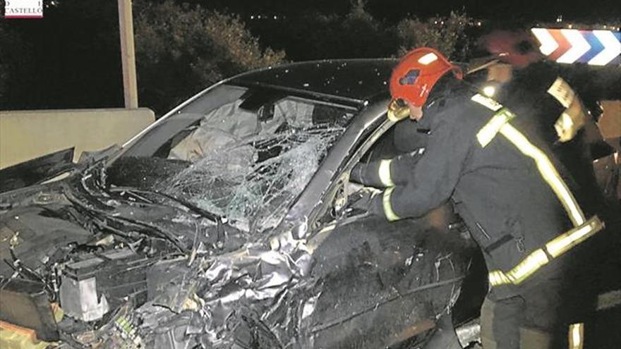 10 heridos en un accidente múltiple en LA N-340 en les Alqueries