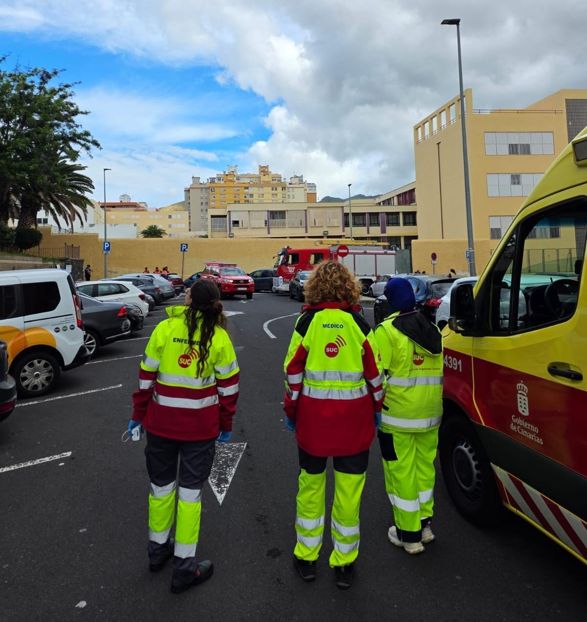 Incendio en una vivienda de Santa Cruz de Tenerife