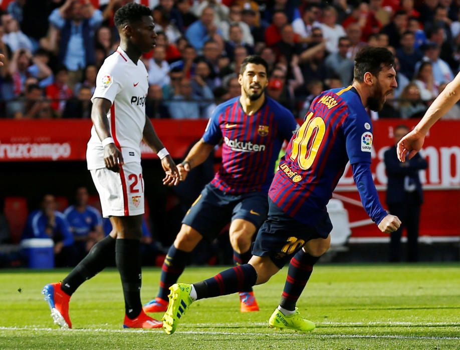 Les imatges del Sevilla - Barça (2-4)