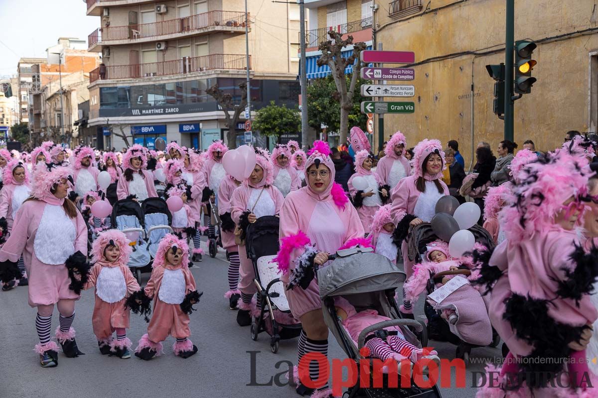 Los niños toman las calles de Cehegín en su desfile de Carnaval