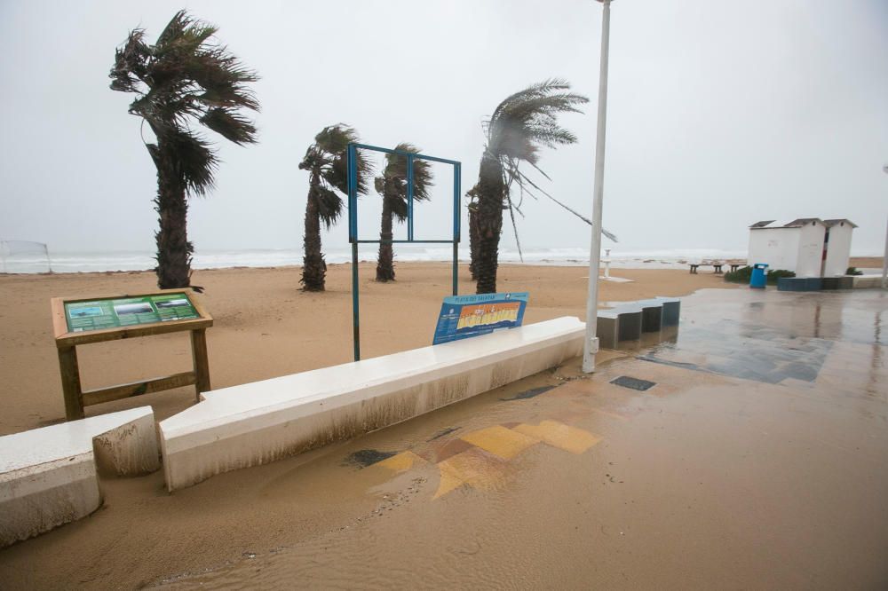 En la ciudad se recogieron 54 litros por la mañana.