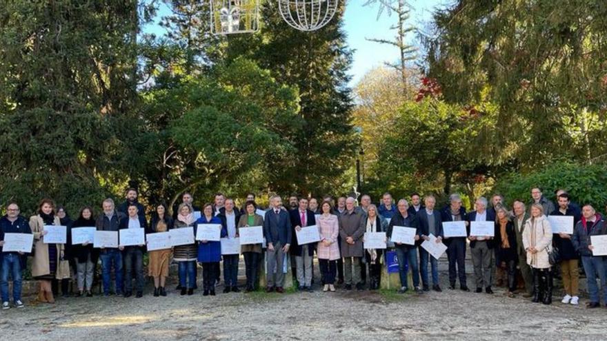 Caldas y Cuntis, entre los 39 municipios gallegos con el premio “Vilas en Flor”