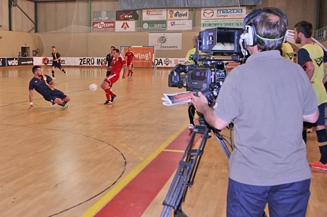 El Catalunya-Hongria de futbol sala al Pujolet