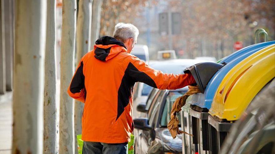 Zaragoza ha conseguido reciclar el 50% de sus residuos generados, muy por encima de la media española.