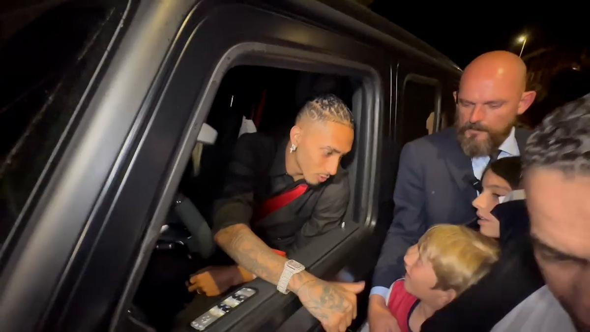Los tres minutos de locura con Raphinha a medianoche en Gavá