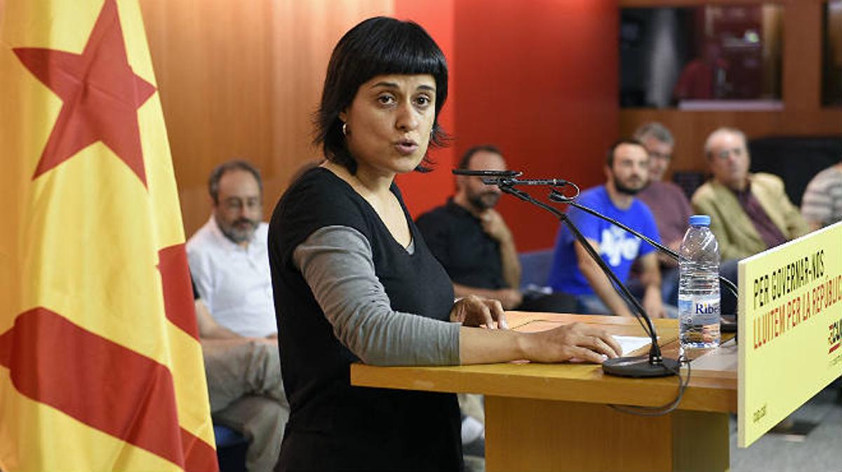 La número dos de la CUP, Anna Gabriel ha reiterado el rechazo de su formación a que Artur Mas sea reelido como presidente de la Generalitat. 