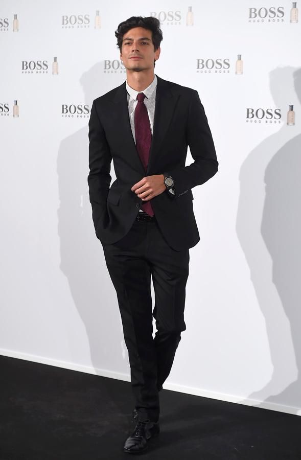 Javier de Miguel en la fiesta de Hugo Boss
