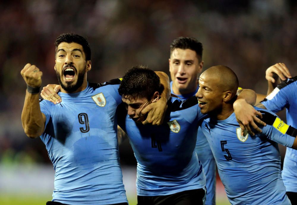 Fede Valverde marca en su debut con Uruguay