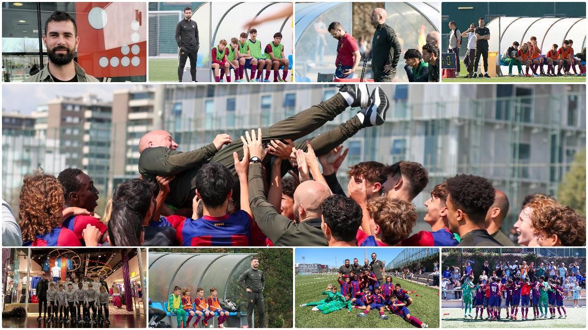 Los entrenadores de la cantera del Barça están realizando un trabajo impagable
