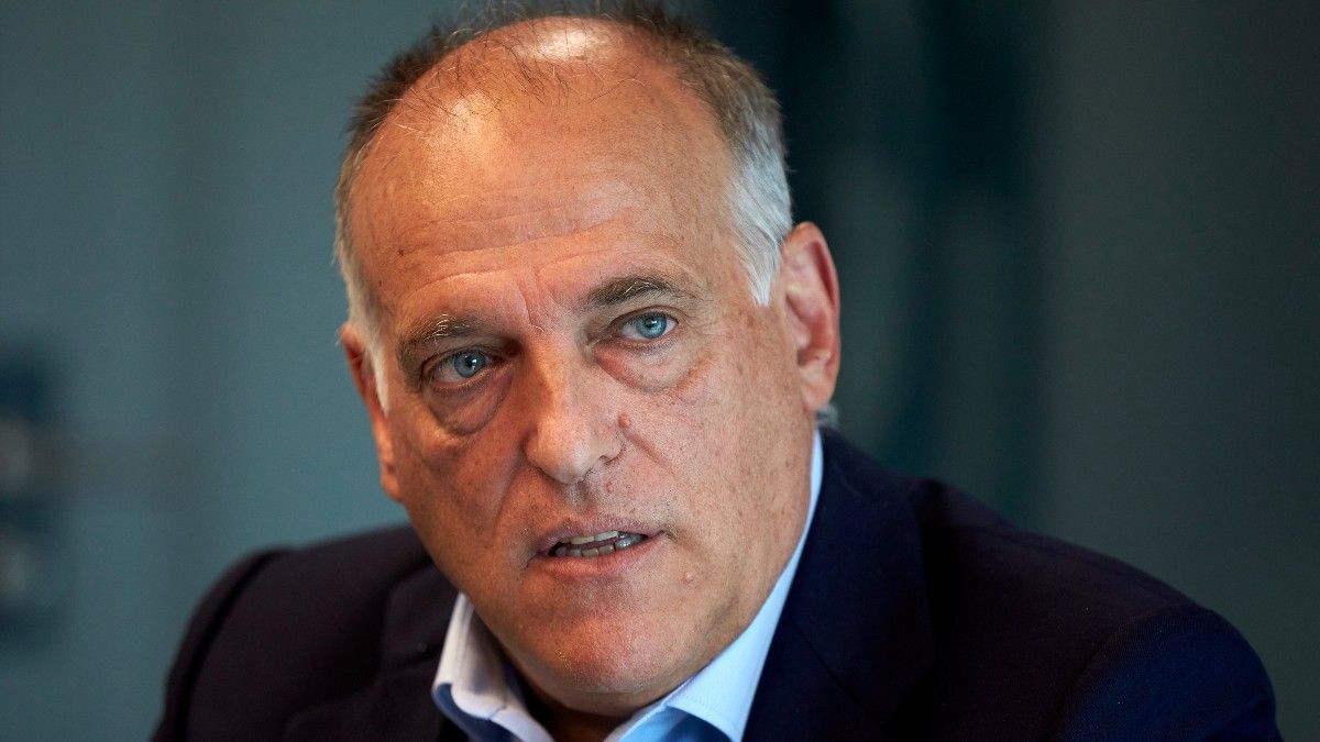 Javier Tebas, entrevistado por SPORT