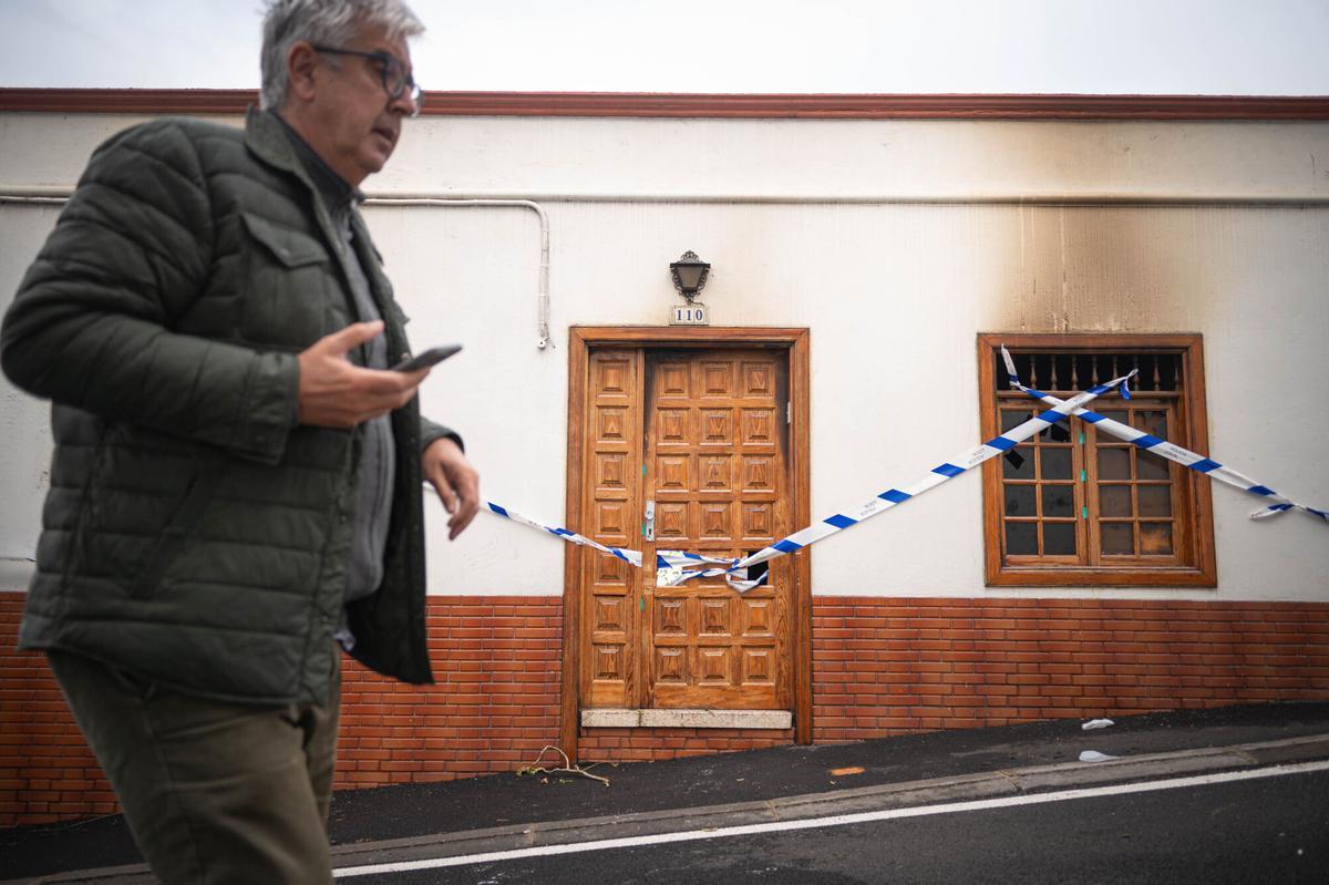 Dos personas mueren en el incendio de una vivienda en La Matanza (Tenerife)