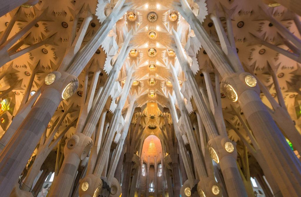 Interior de la Sagrada Familia