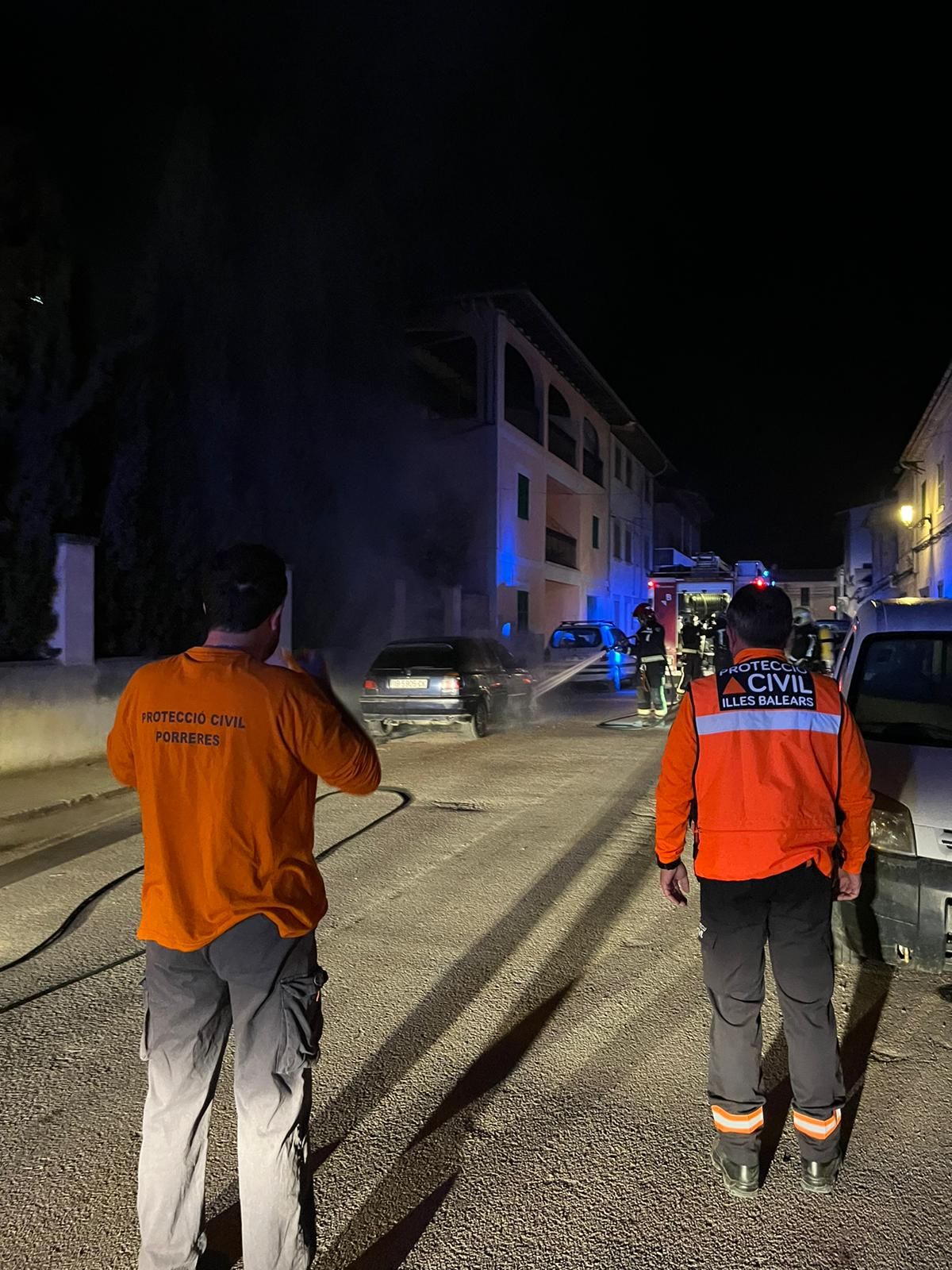 Detenido un pirómano en Porreres tras provocar siete incendios que han quemado doce vehículos