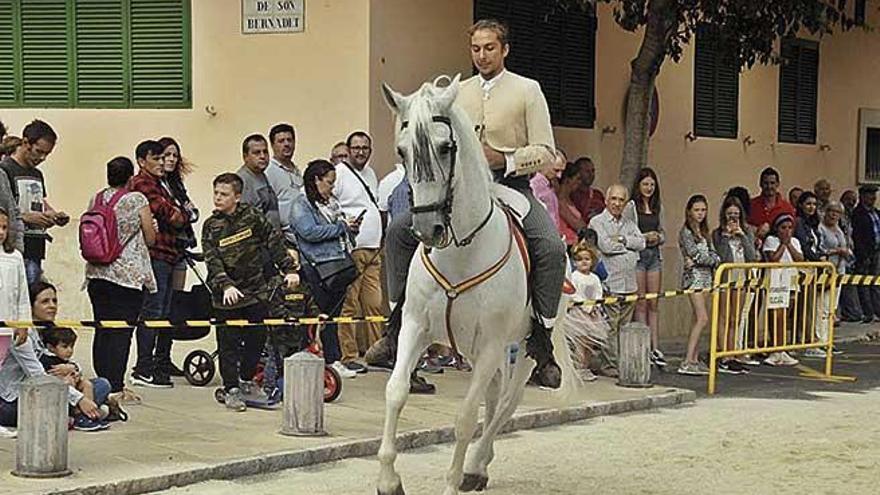 El espectÃ¡culo ecuestre fue una de las grandes novedades de la Fira de Tardor de Consell.