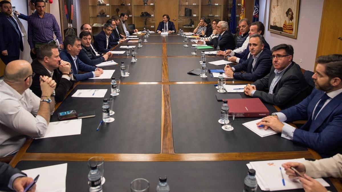 Reunión entre la ACB y la ABP en el Consejo Superior de Deportes