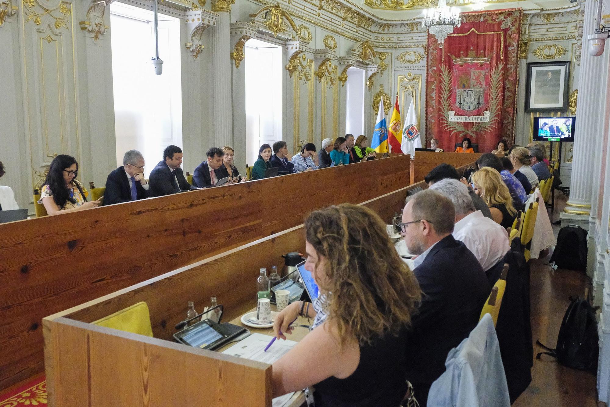 Pleno en el Ayuntamiento de Las Palmas de Gran Canaria (24/05/24)