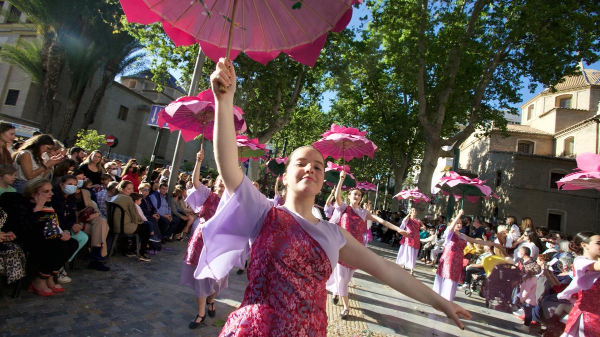 Un momento del desfile de la Batalla de las Flores, el pasado año.