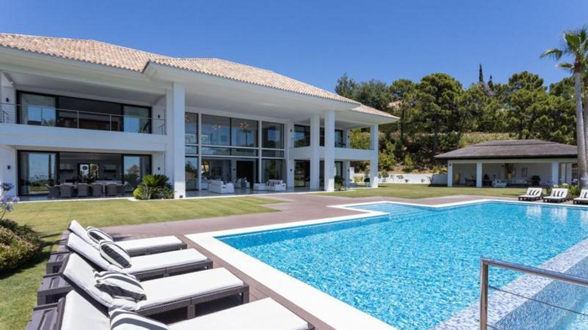 Una casa en Coto Zagaleta, en la localidad malagueña de Benahavís.