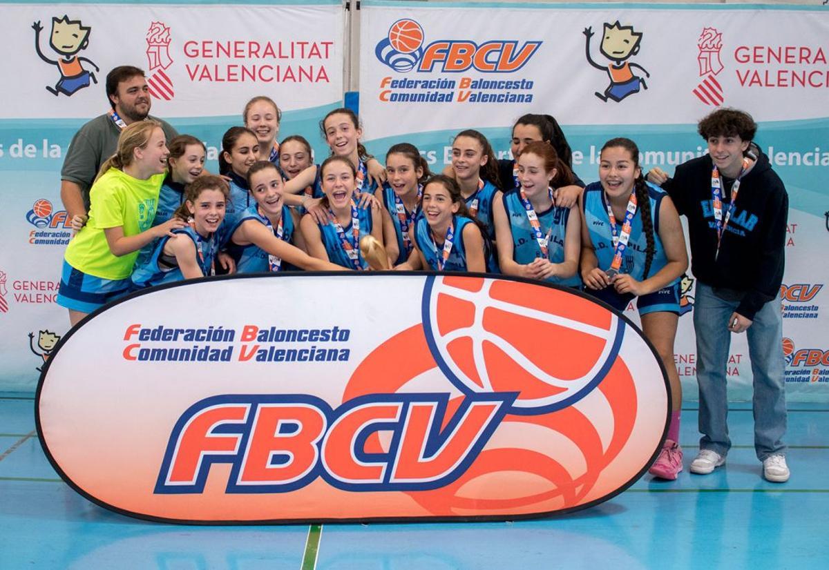 El Pilar C se llevó el título Infantil Femenino IR Preferente.