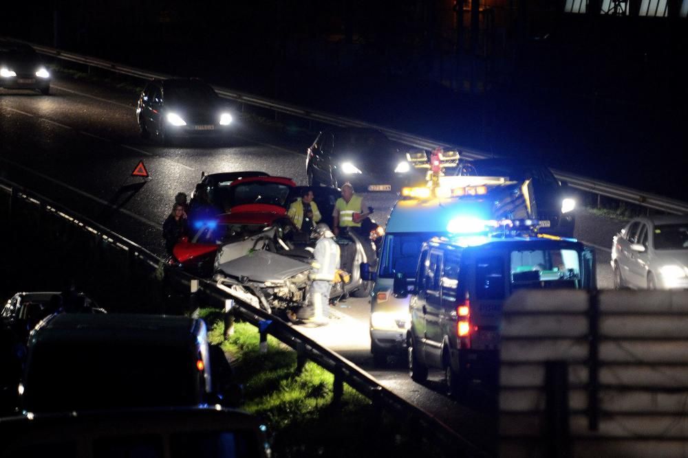 Accidente en el Corredor del Nalón