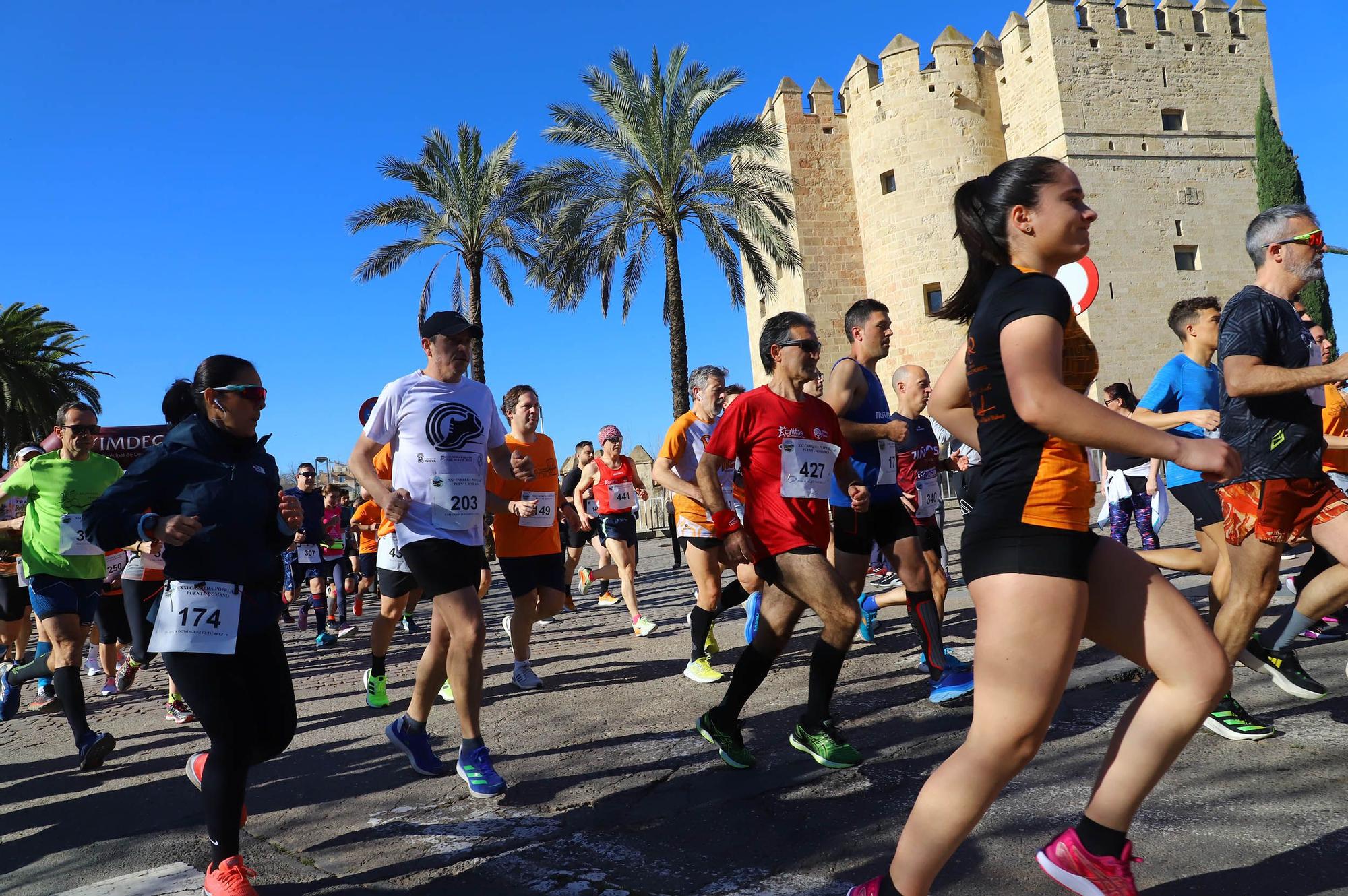 la Carrera Popular Puente Romano en imágenes