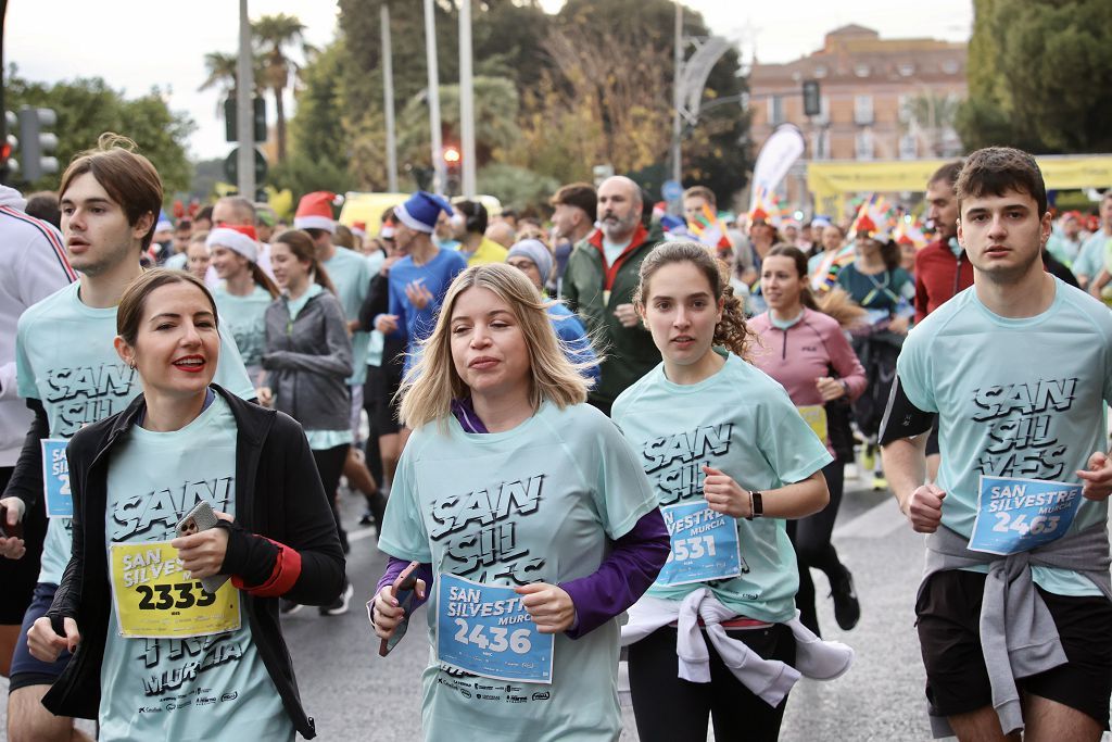 Las imágenes de la San Silvestre 2024 en Murcia
