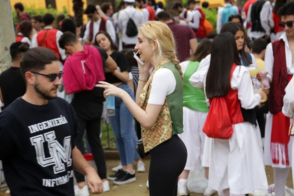 Ambiente en el Jardín de la Fama en el Bando de la Huerta