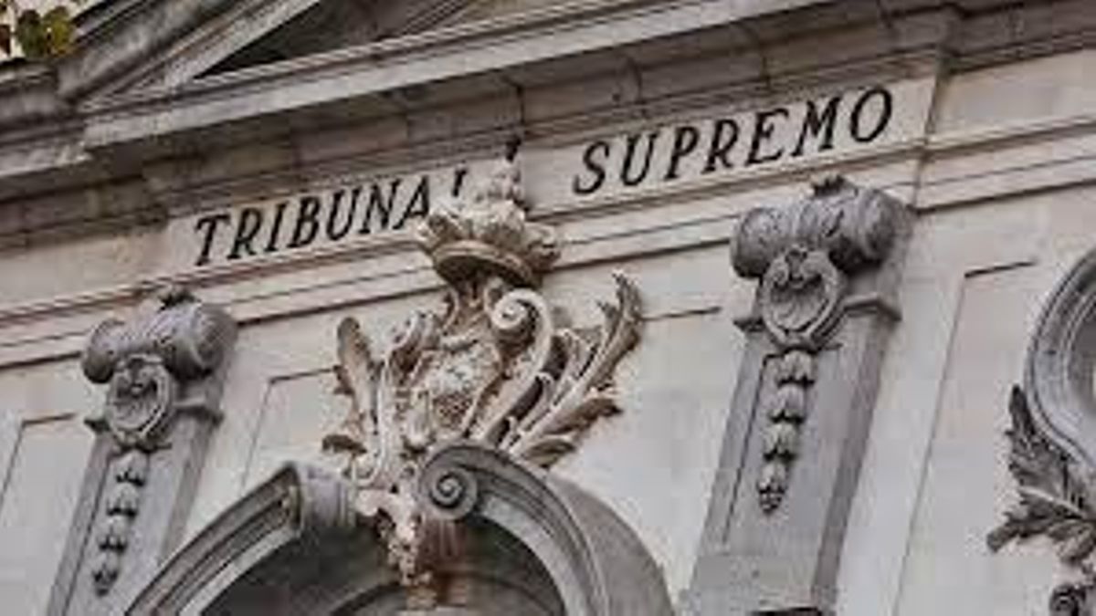 Fachada del Tribunal Supremo.