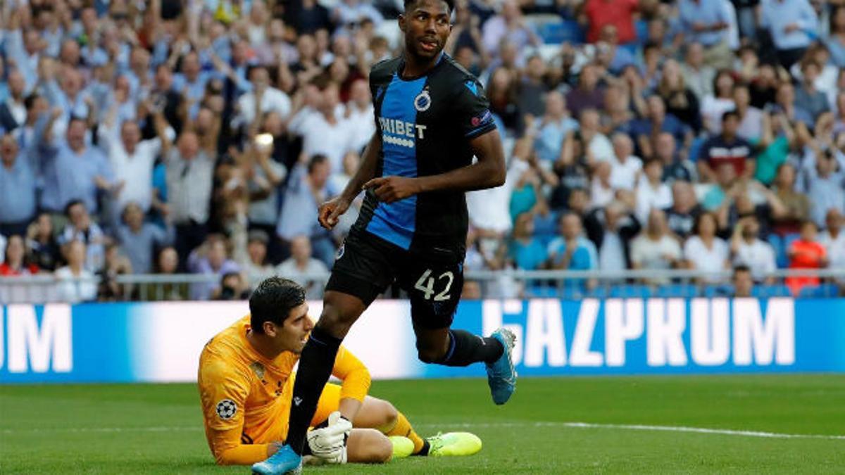 El Madrid comenzó perdiendo tras el gol de Dennis