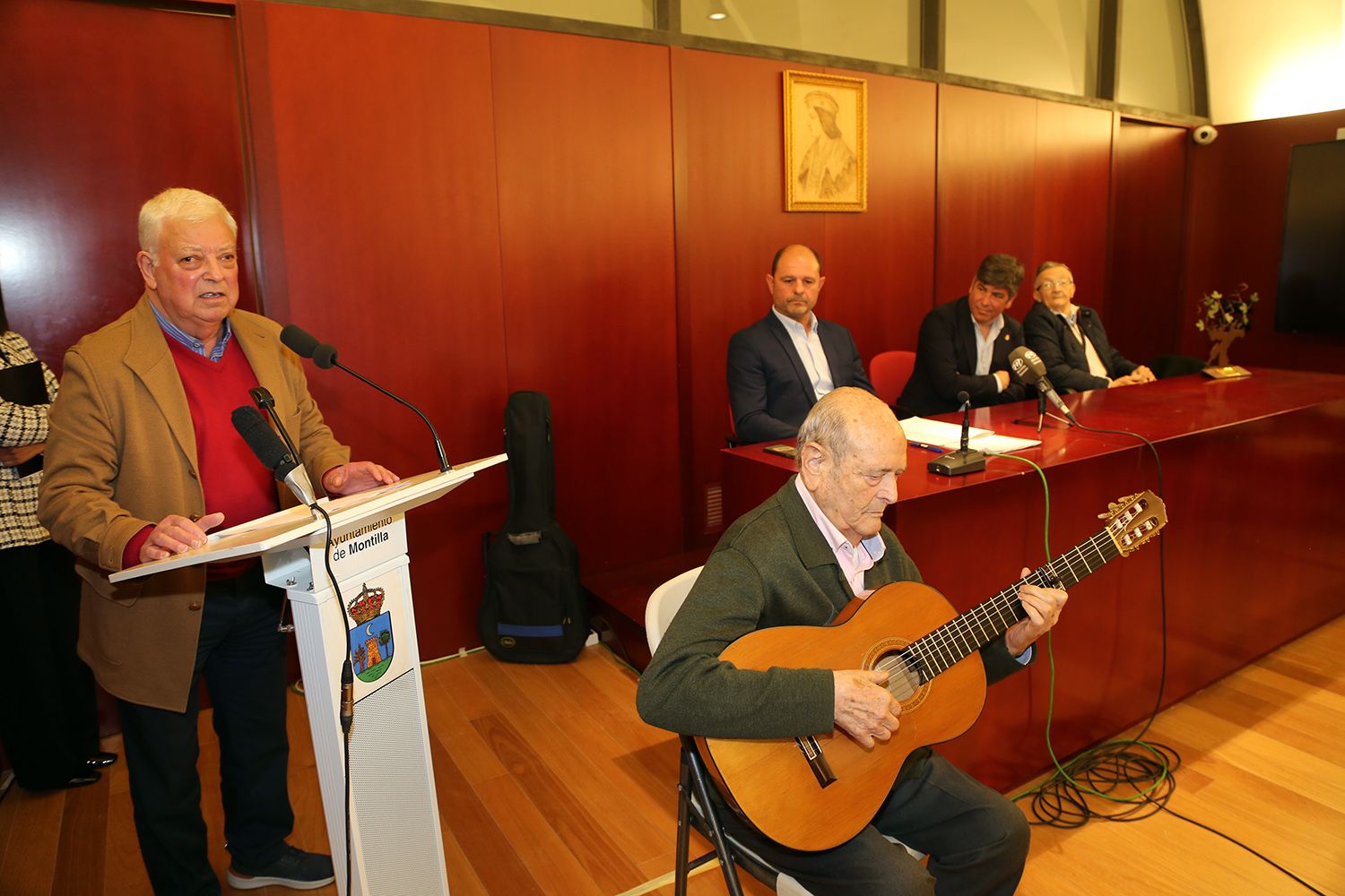La Mancomunidad Campiña Sur rinde tributo a José María Luque