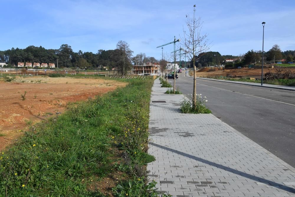 Obras de la urbanización Finca de Xaz