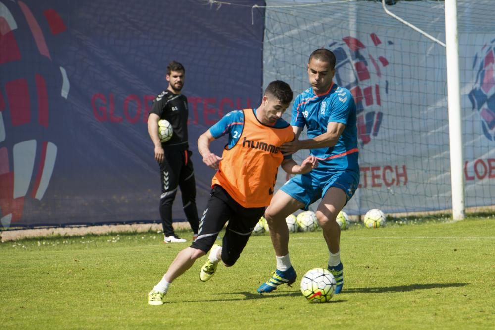 Entrenamiento del Real Oviedo