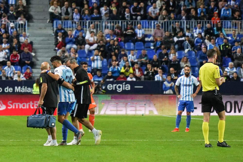Málaga vs Oviedo en imágenes
