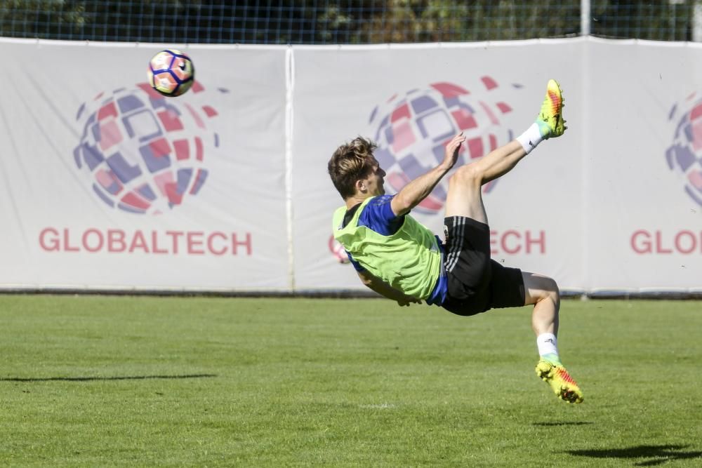 Entrenamiento del Real Oviedo