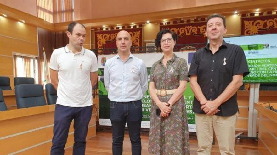 Una pasarela conectará el centro de Molina de Segura con la huerta y la Vía Verde