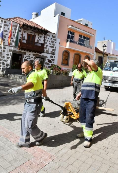 La Guardia Civil entra por segunda vez en en Ayuntamiento de Valsequillo