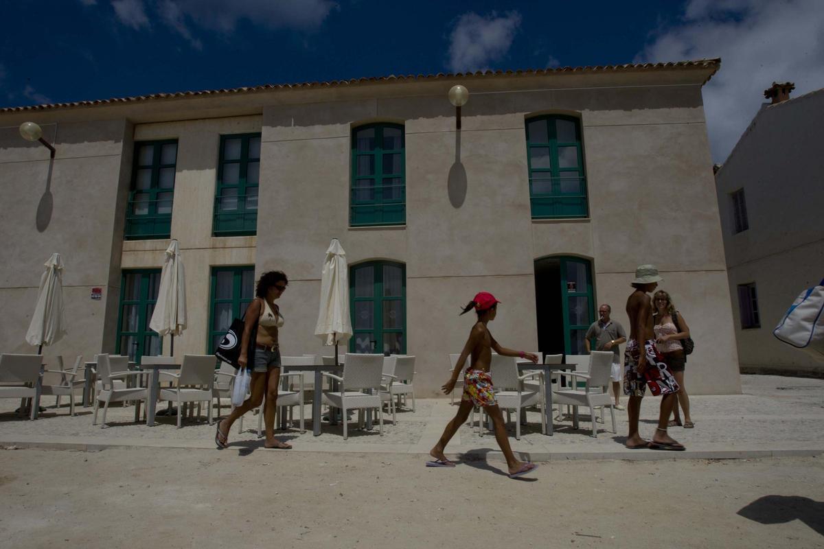 El hotel de la Casa del Gobernador de Tabarca, en una imagen de archivo.
