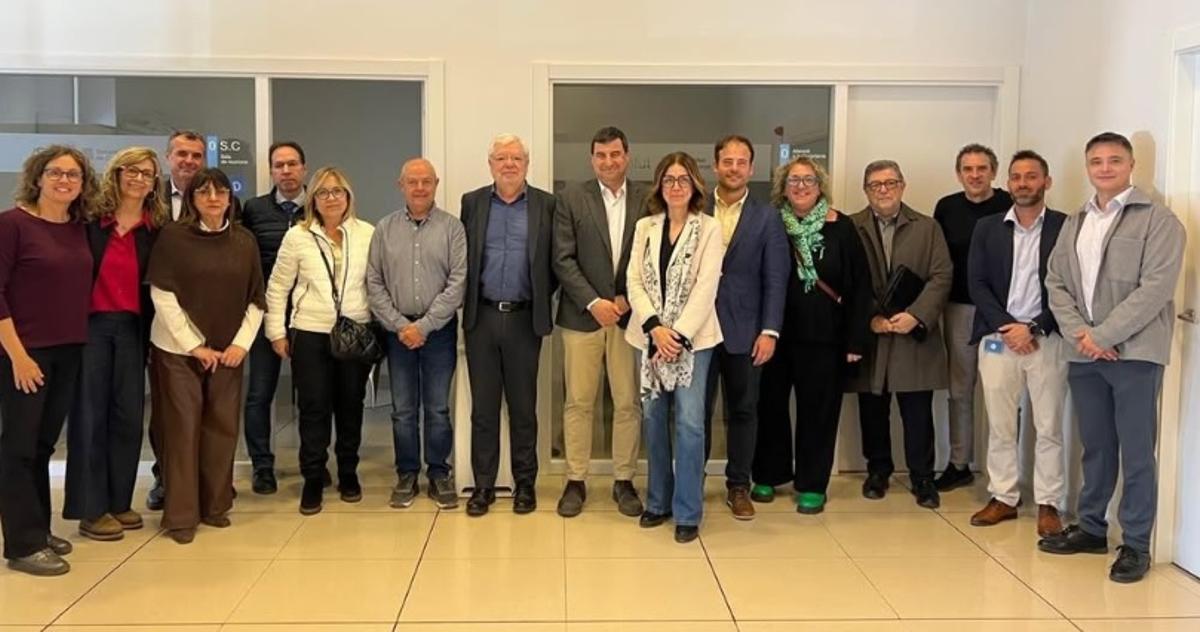Membres de l'equip que estudiaran el traspàs