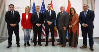 Abrazo fraternal entre Lanzarote- yTexas