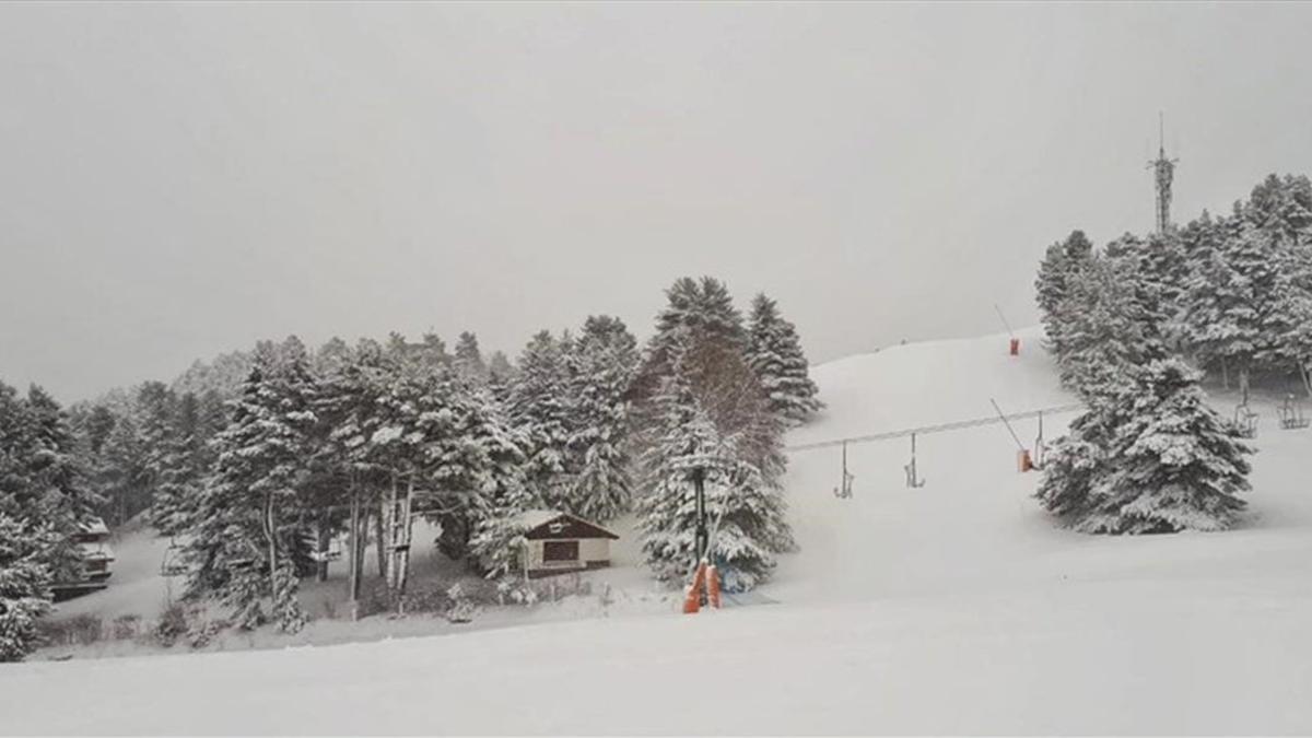 La estación de esquí de La Molina, el pasado viernes.