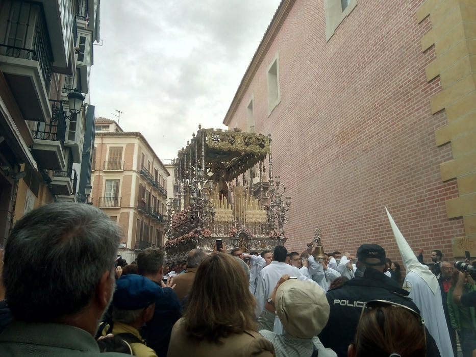 Las imágenes del Resucitado, la procesión del Domingo de Resurrección que pone punto final a la Semana Santa de Málaga