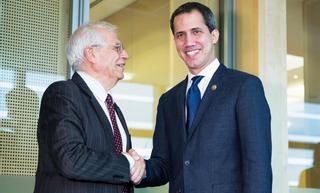 Borrell reitera el "firme apoyo de la UE" a Guaidó