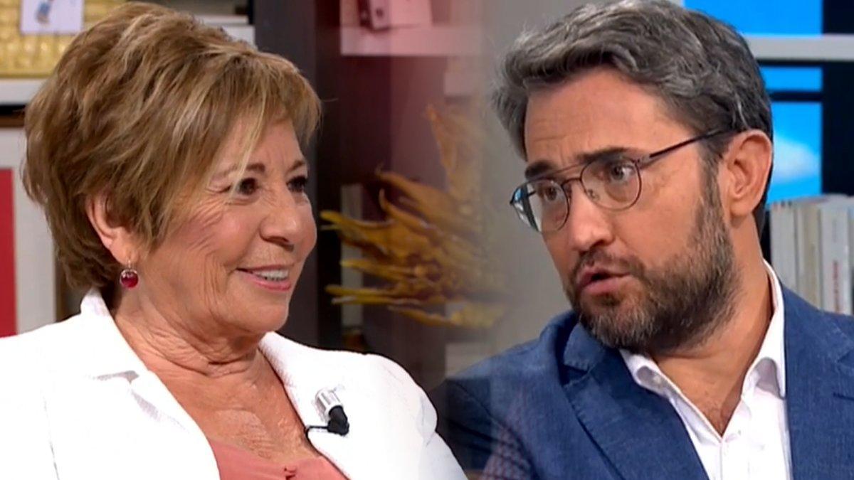 Celia Villalobos y Máximo Huerta