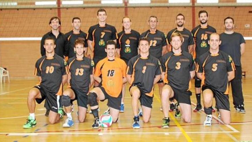 Plantilla del Club Voleibol Valencia