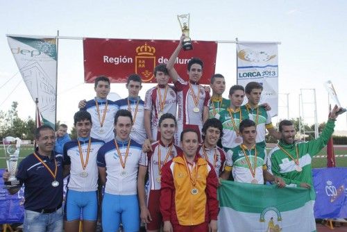 Lorca acoge el campeonato de España de BTT