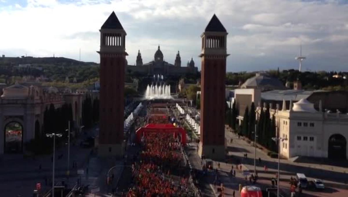 Barcelona viu la 38a edició de la Cursa de la Mercè