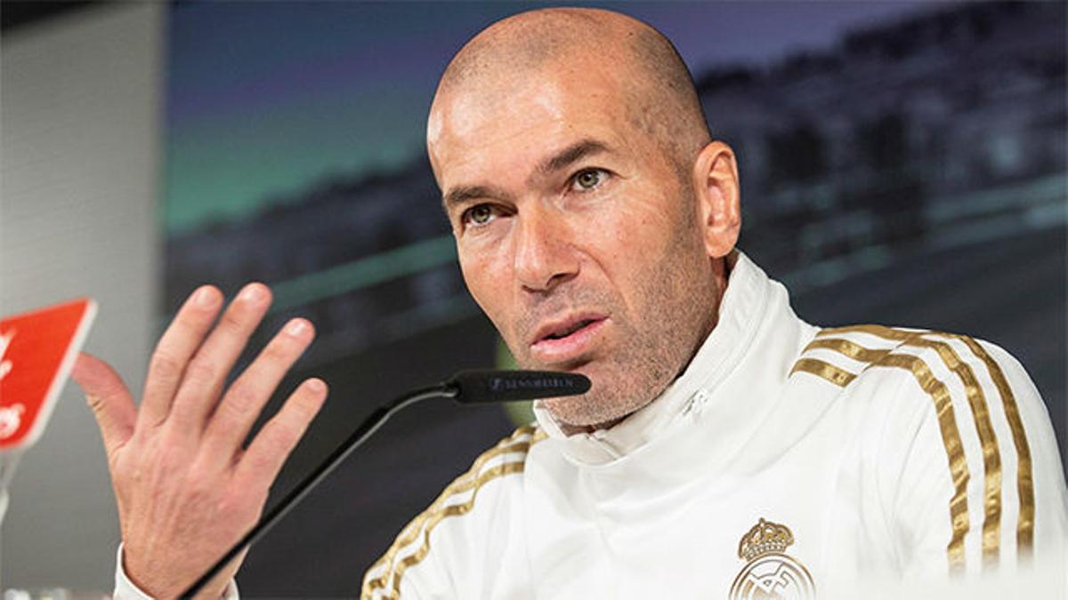 Zidane: "Contamos con que se va a jugar" el Barça-Madrid